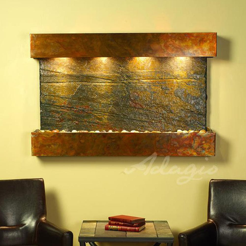 SunriseSprings-GreenSlate-RusticCopper-Squared-White - Outdoor Art Pros