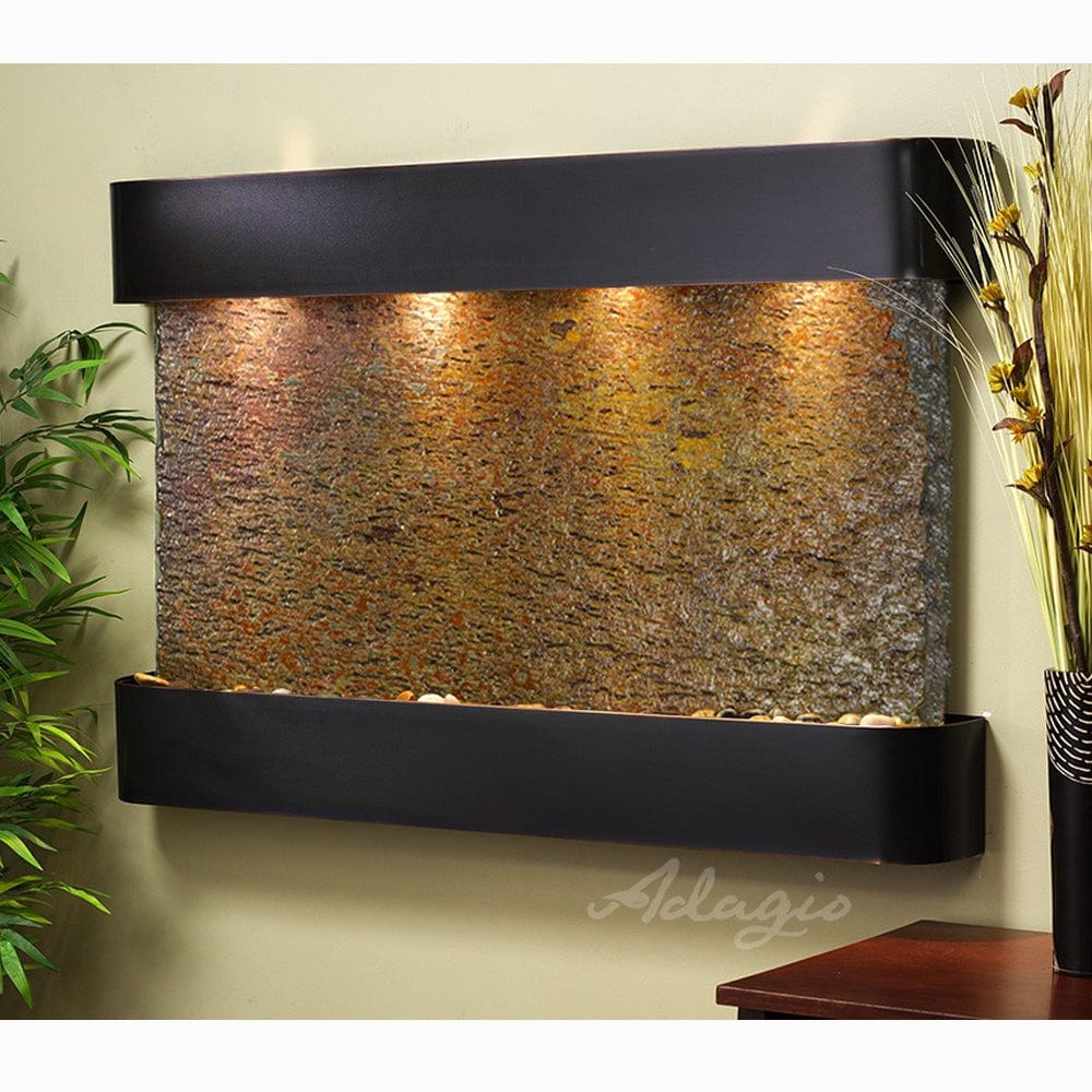 SunriseSprings-Multi-ColorSlate-BlackenedCopper-Rounded-White - Outdoor Art Pros