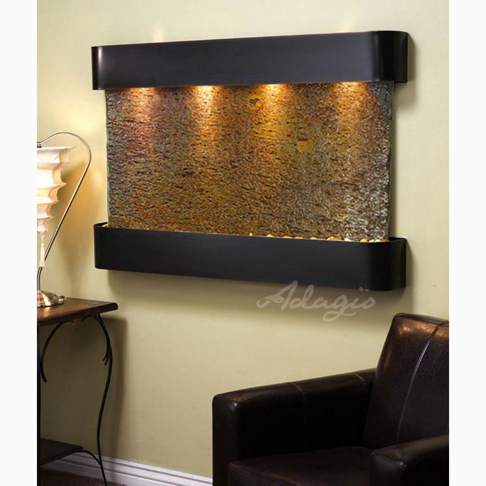 SunriseSprings-Multi-ColorSlate-BlackenedCopper-Rounded-White - Outdoor Art Pros