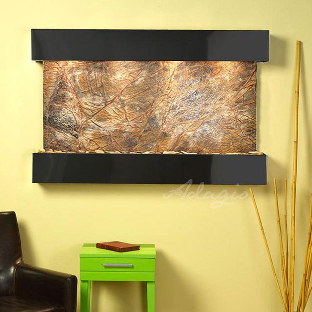 SunriseSprings-RainforestBrownMarble-BlackenedCopper-Squared-White -Outdoor Art Pros