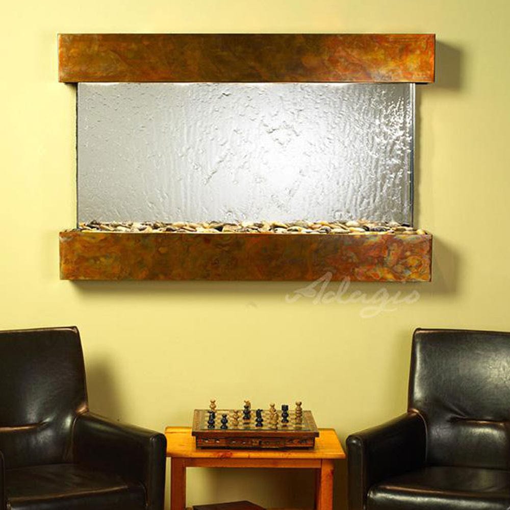 SunriseSprings-SilverMirror-RusticCopper-Squared-White - Outdoor Art Pros