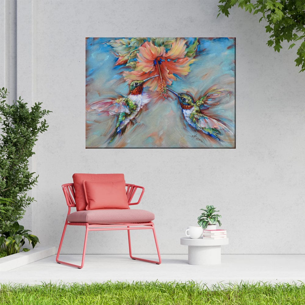 Sweet Harmony Outdoor Canvas Art - Outdoor Art Pros