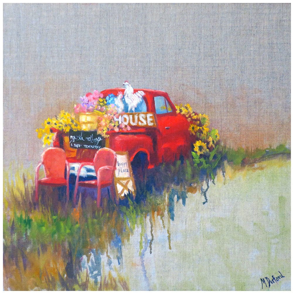 Sweet Tea Outdoor Canvas Art - Outdoor Art Pros