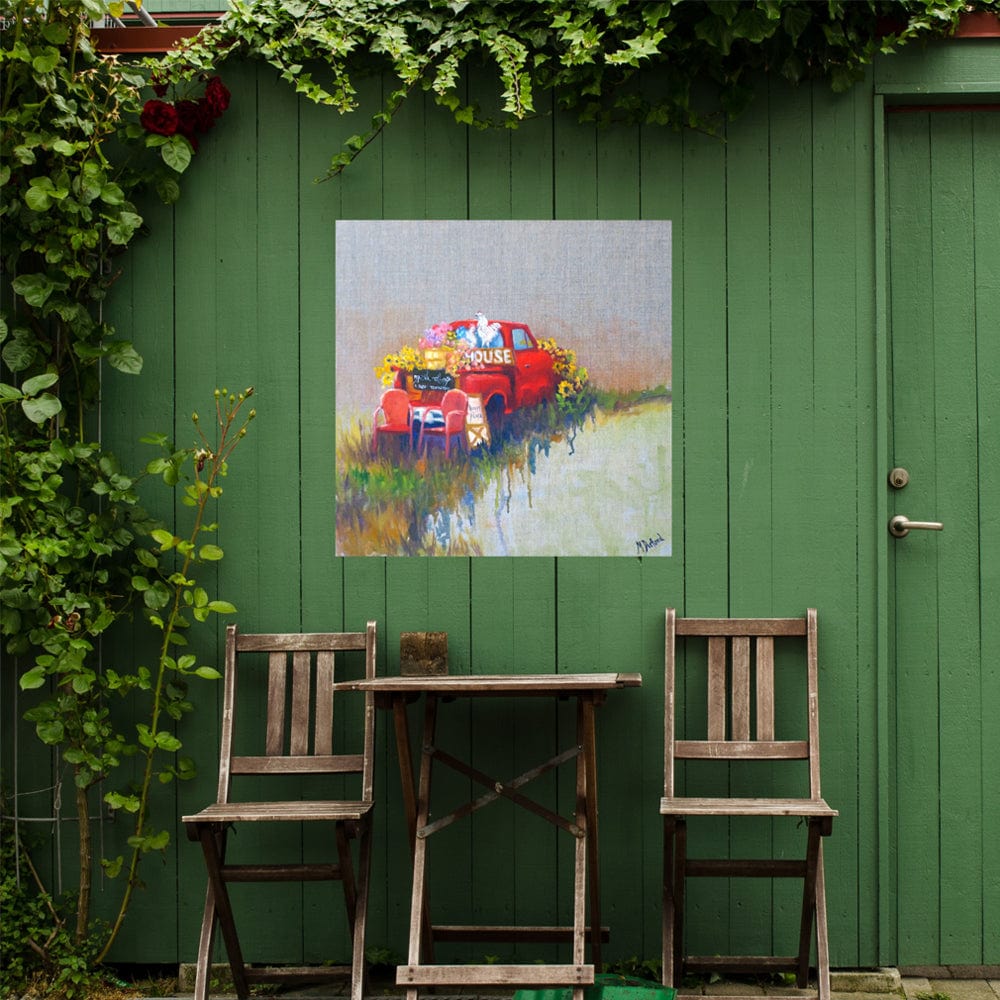 Sweet Tea Outdoor Canvas Art - Outdoor Art Pros