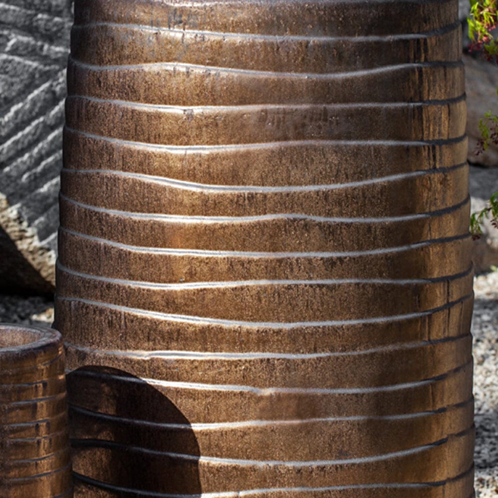 Tall Ipanema Planter Nested Set of 2 | Terra Cotta Collection