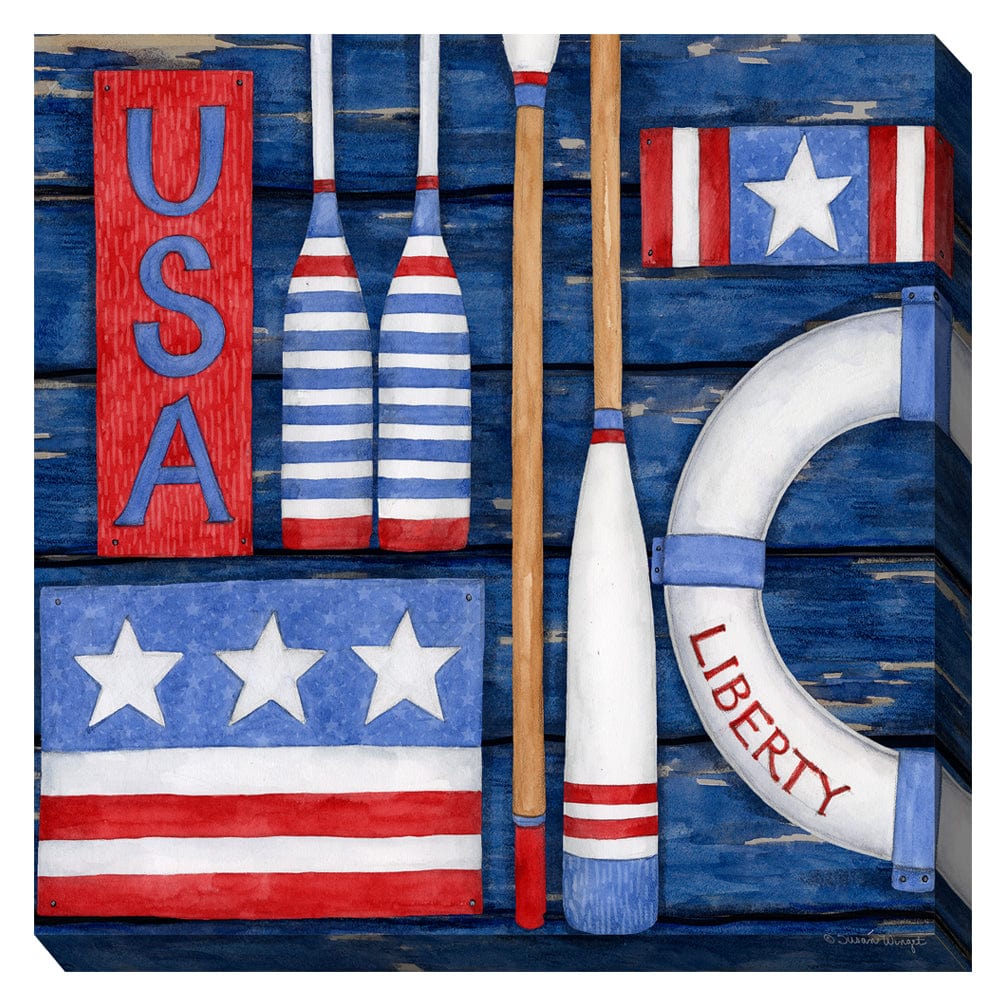 Team Spirit Outdoor Canvas Art - Outdoor Art Pros