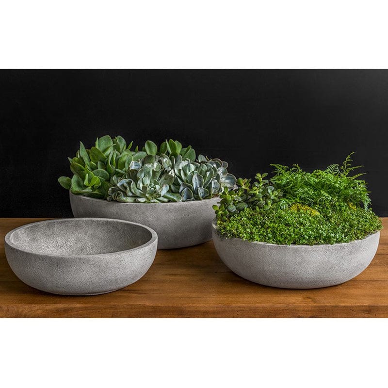 Terrace Bowl | Cast Stone Planter