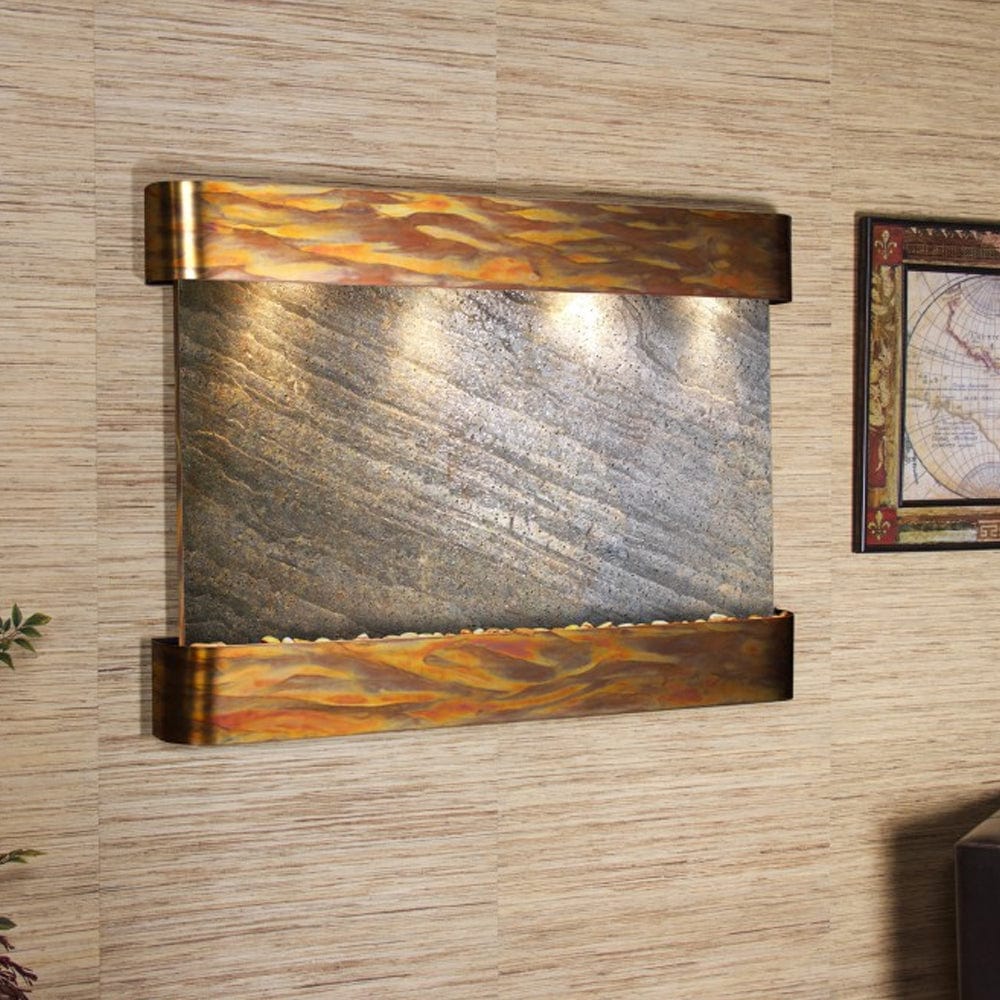 TetonFalls-GreenFeatherStone-RusticCopper-Rounded-White - Outdoor Art Pros