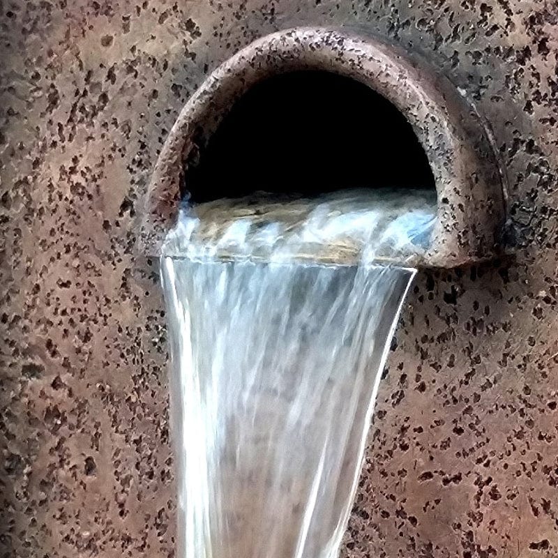 The Chateau 30" Wall/Floor Fountain - Outdoor Art Pros