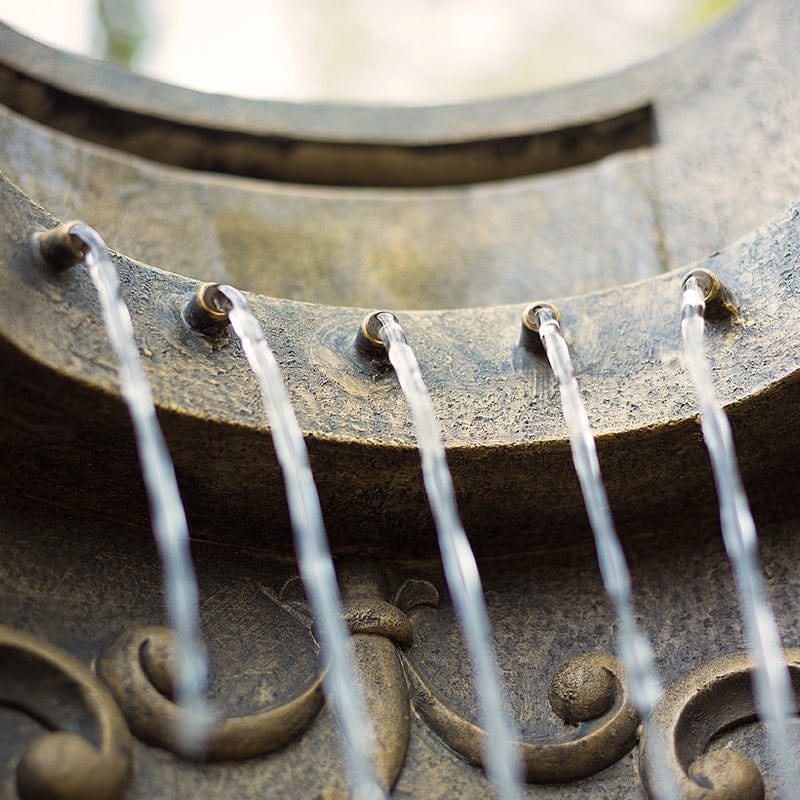 The Tuscany 26" Floor/Wall Fountain - Outdoor Art Pros