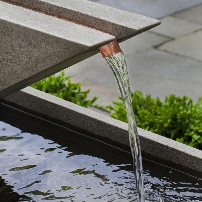 Triad Modern Water Fountain -Outdoor Art Pros