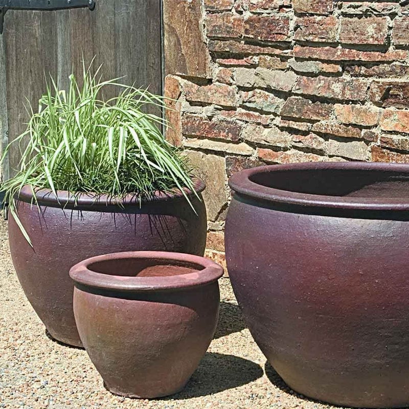 Tron Cao Pot Nested Set of 3 | Asian Earthenware - Terra Cotta Collection