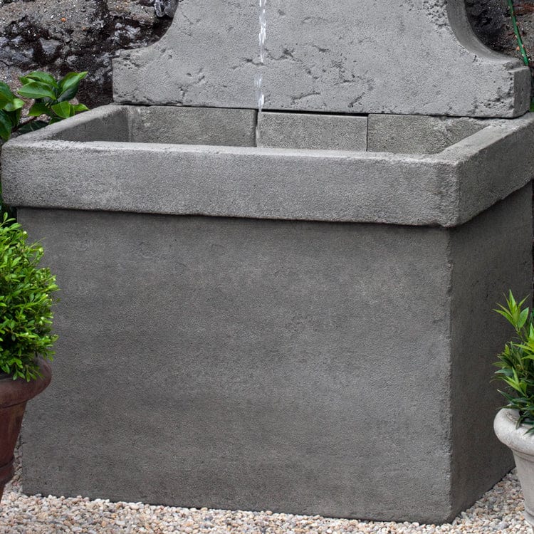 Vence Wall Outdoor Fountain - Outdoor Art Pros