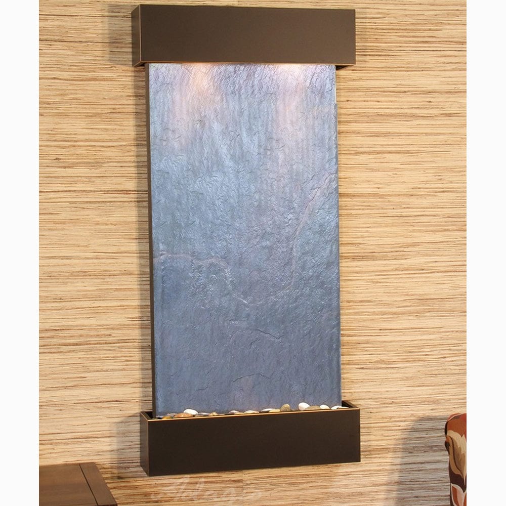 WhisperingCreek-BlackFeatherStone-BlackenedCopper-White - Outdoor Art Pros