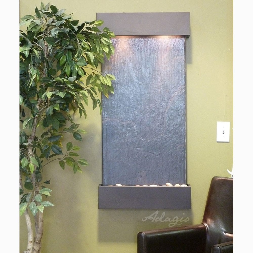 WhisperingCreek-BlackFeatherStone-SilverMetallic-White - Outdoor Art Pros
