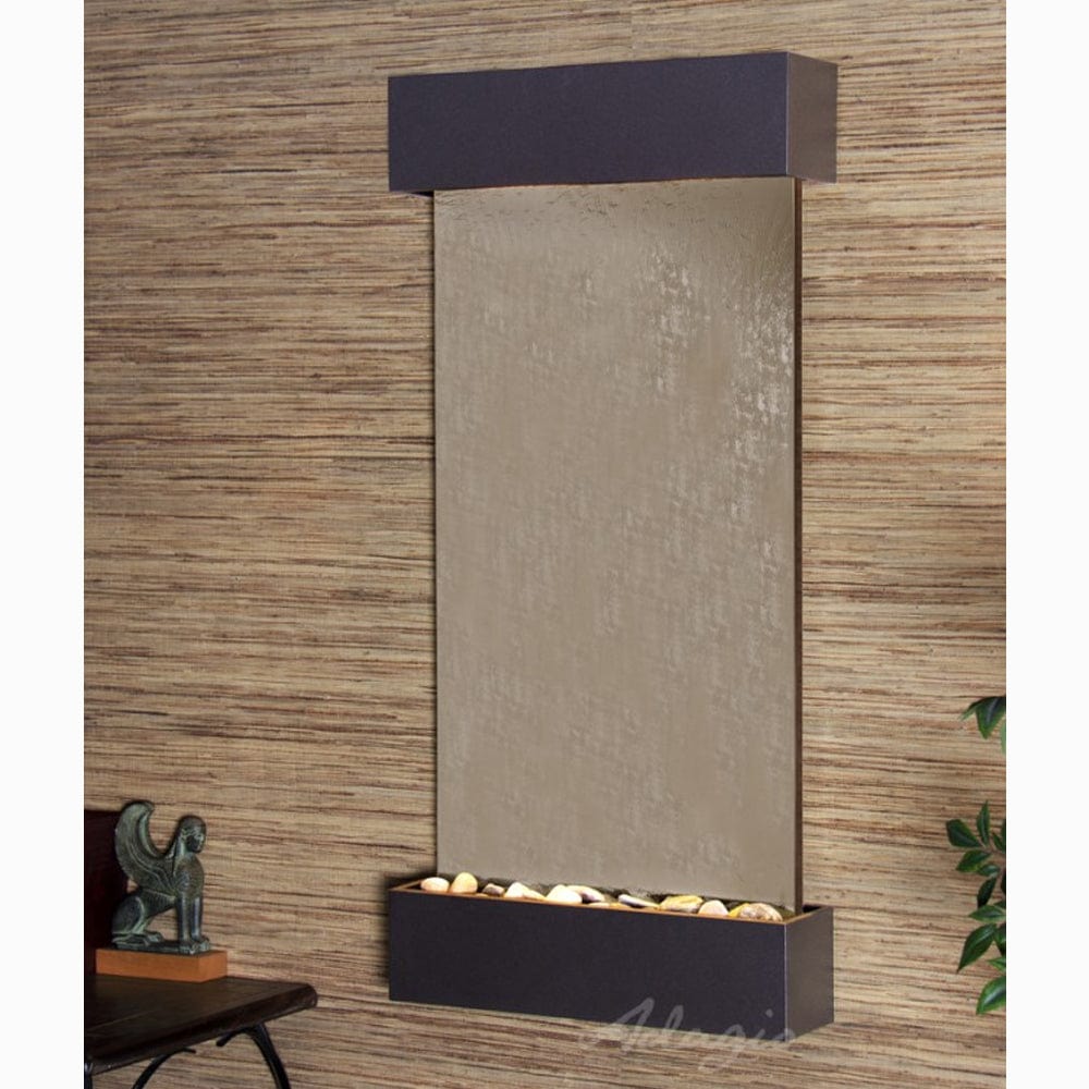 WhisperingCreek-BronzeMirror-AntiqueBronze-White - Outdoor Art Pros