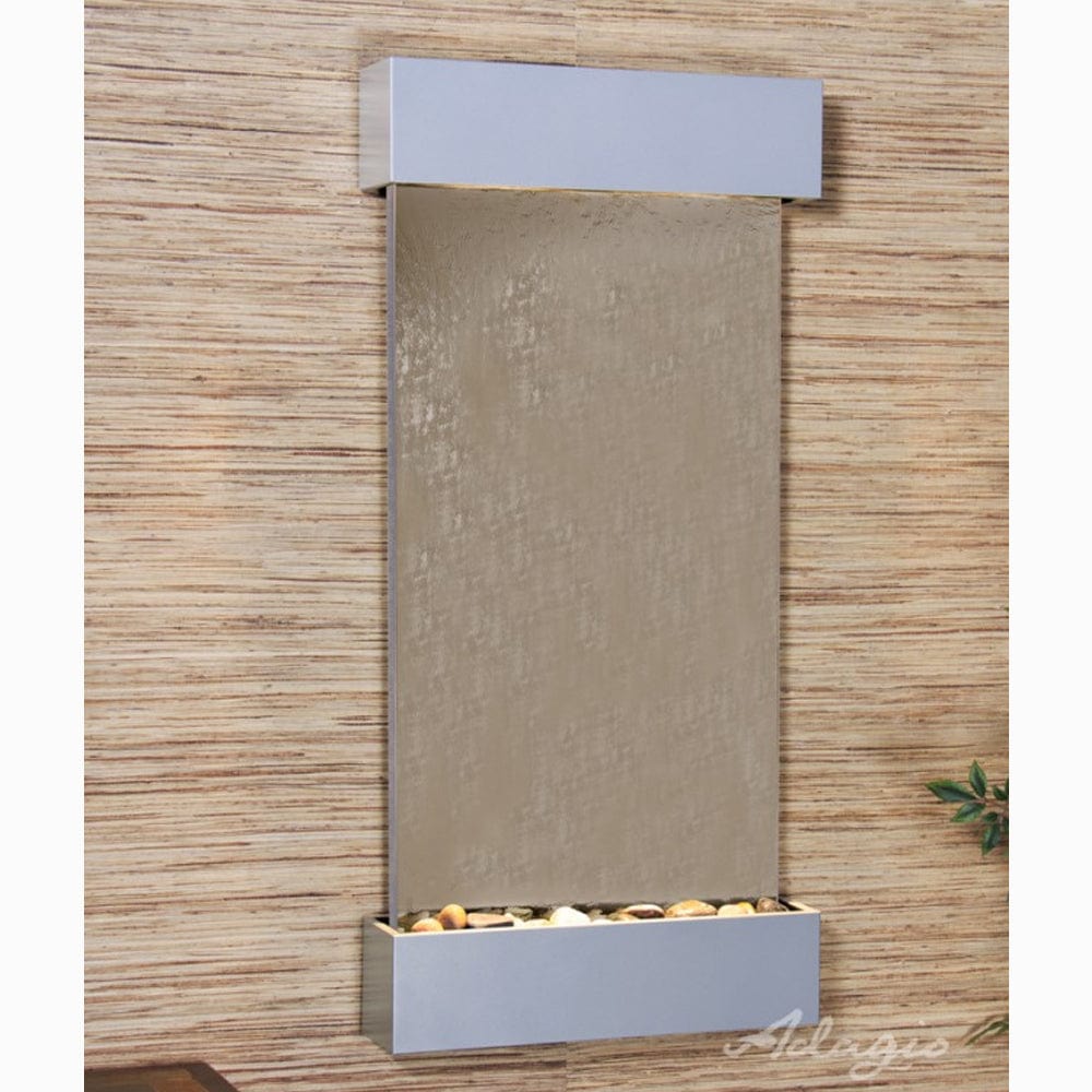 WhisperingCreek-BronzeMirror-SilverMetallic-White - Outdoor Art Pros