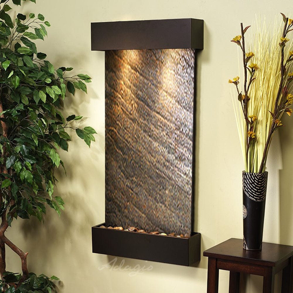 WhisperingCreek-GreenFeatherStone-AntiqueBronze-White - Outdoor Art Pros