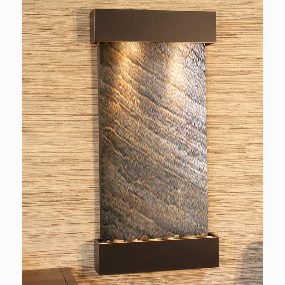 WhisperingCreek-GreenFeatherStone-BlackenedCopper-White - Outdoor Art Pros