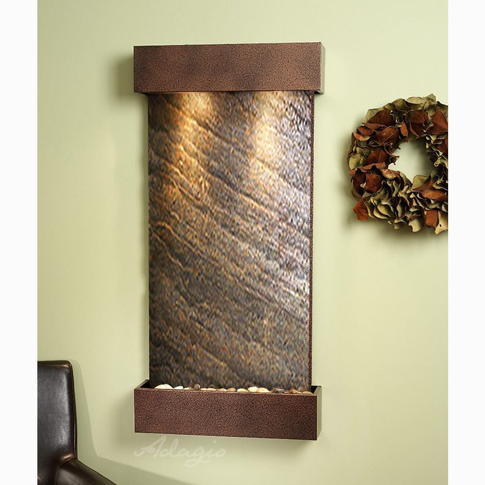 WhisperingCreek-GreenFeatherStone-CopperVein-White - Outdoor Art Pros