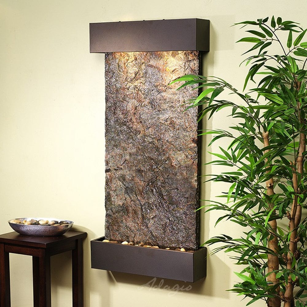 WhisperingCreek-GreenSlate-AntiqueBronze-White - Outdoor Art Pros