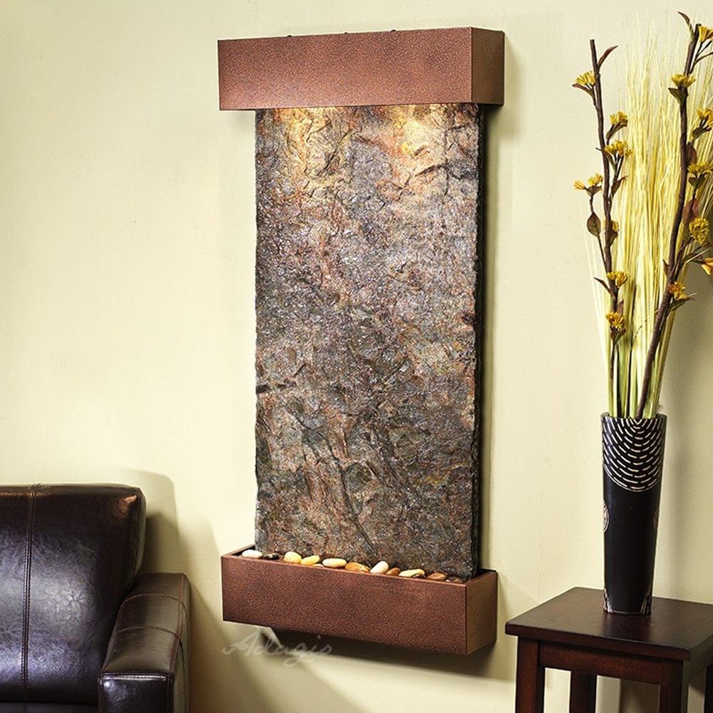 WhisperingCreek-GreenSlate-CopperVein-White - Outdoor Art Pros