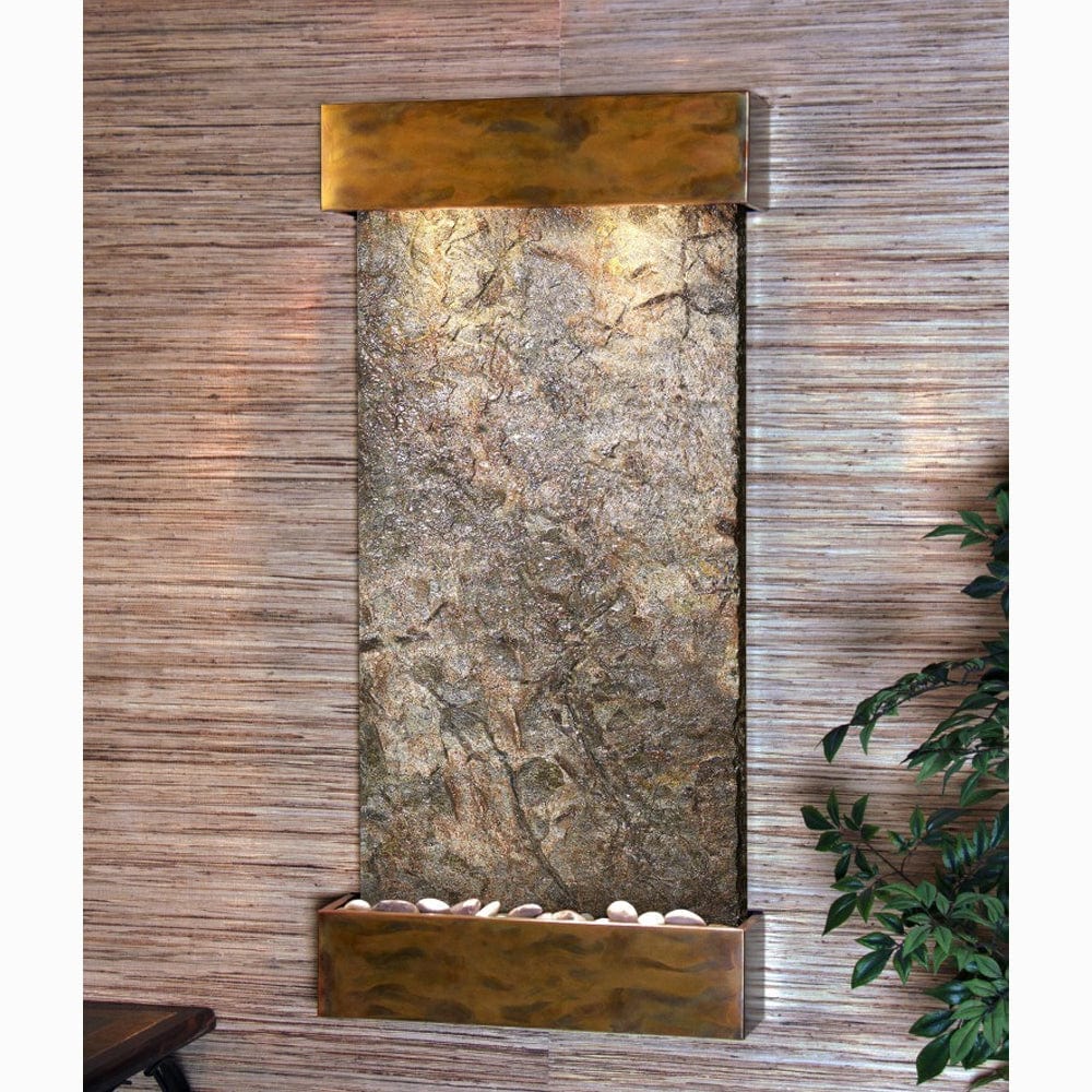 WhisperingCreek-GreenSlate-RusticCopper-White -Outdoor Art Pros