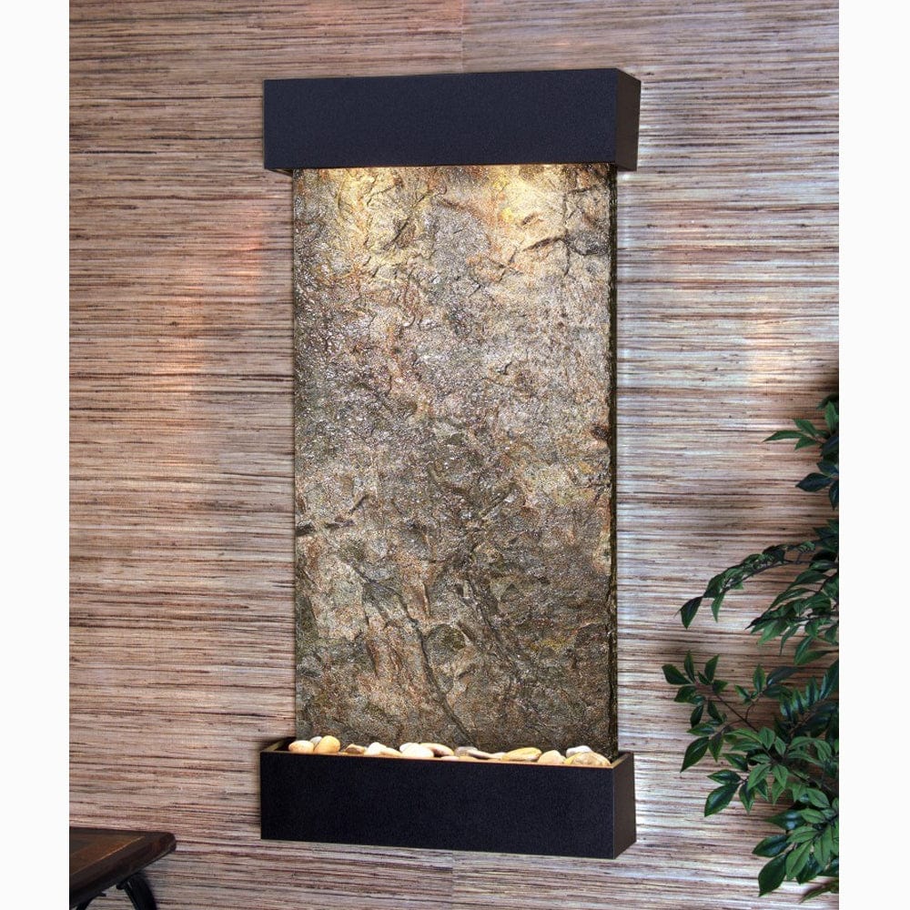 WhisperingCreek-GreenSlate-TexturedBlack-White - Outdoor Art Pros