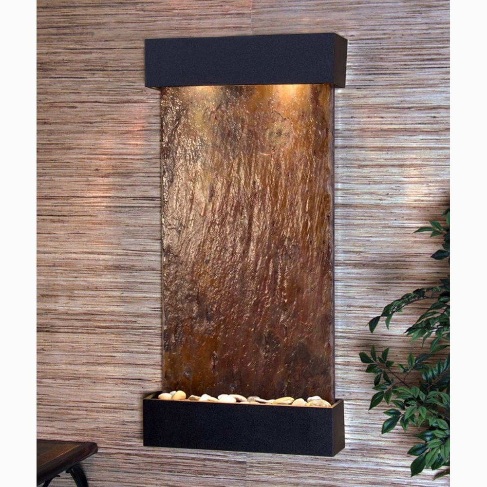 WhisperingCreek-Multi-ColorSlate-TexturedBlack-White -Outdoor Art Pros