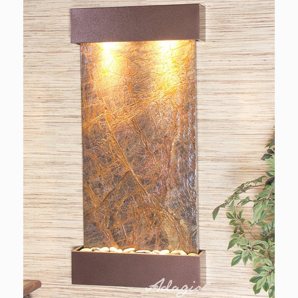 WhisperingCreek-RainforestBrownMarble-CopperVein-White - Outdoor Art Pros
