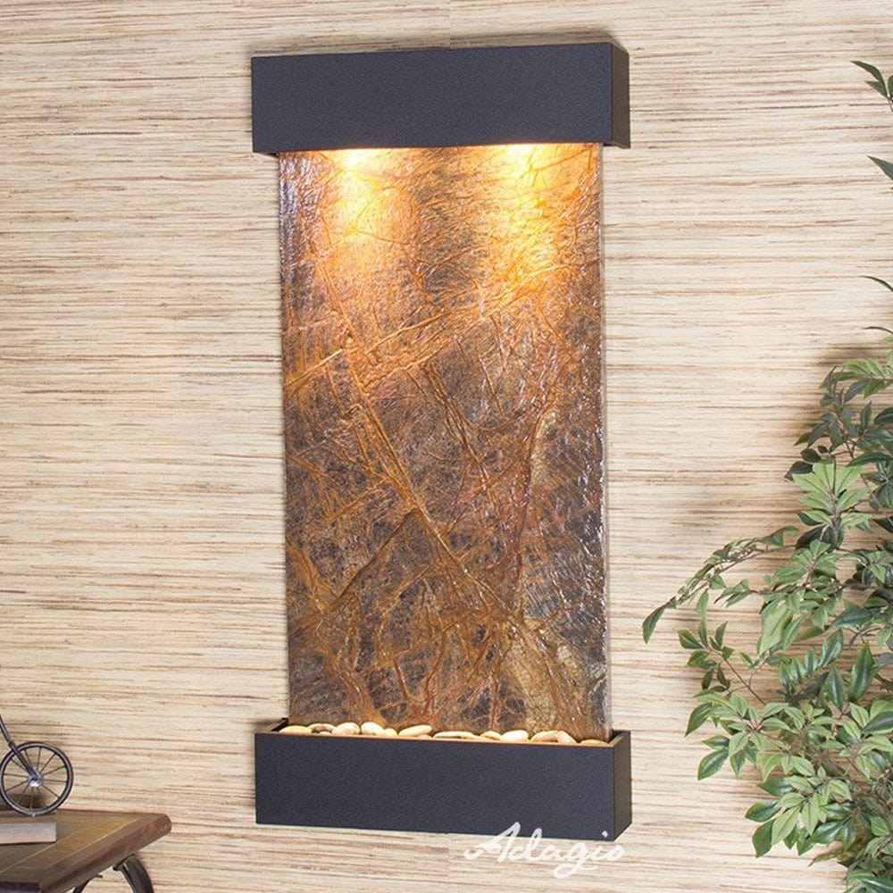 WhisperingCreek-RainforestBrownMarble-TexturedBlack-White - Outdoor Art Pros