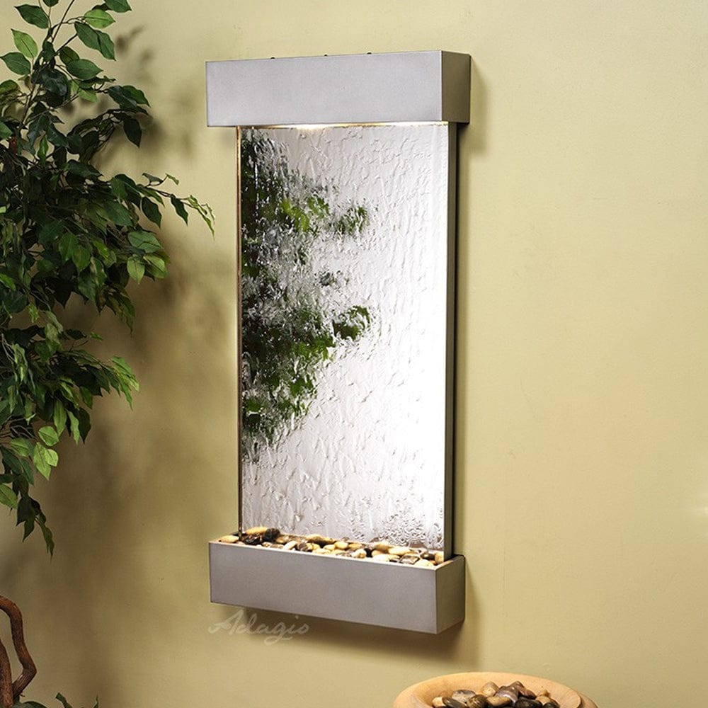 WhisperingCreek-SilverMirror-SilverMetallic-White - Outdoor Art Pros