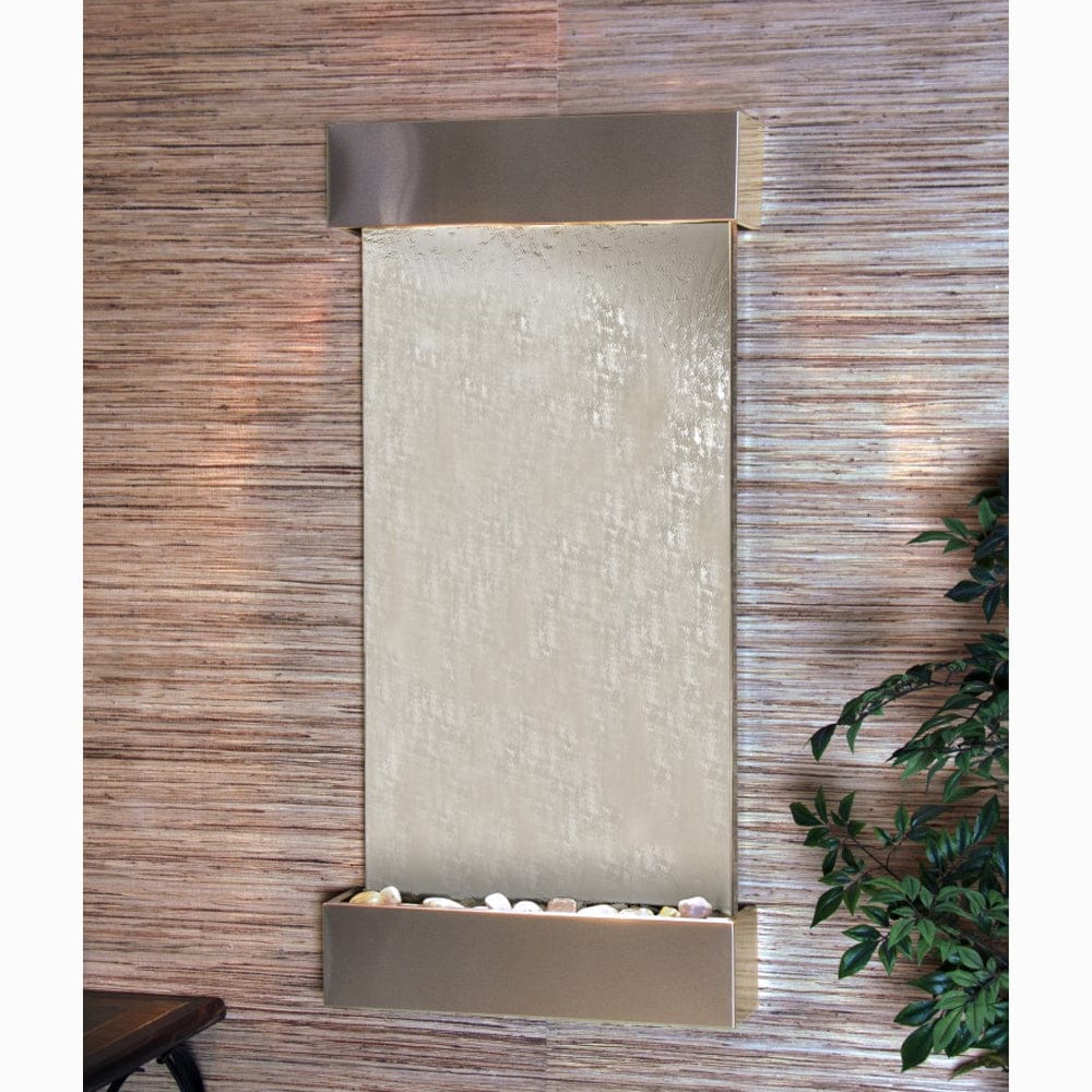 WhisperingCreek-SilverMirror-StainlessSteel-White - Outdoor Art Pros
