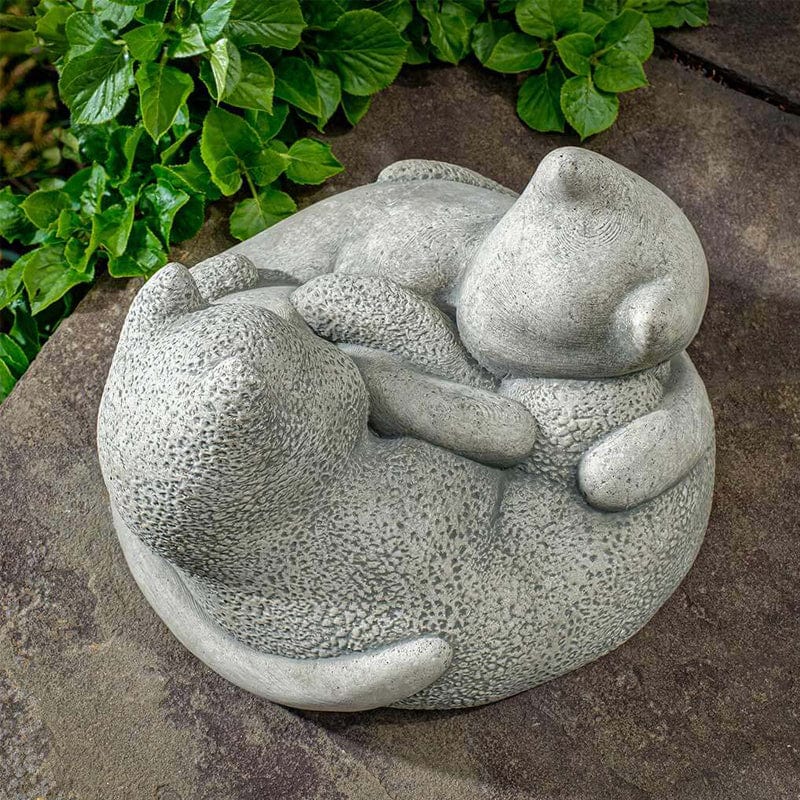 Yin Yang Cats Garden Statue - Outdoor Art Pros