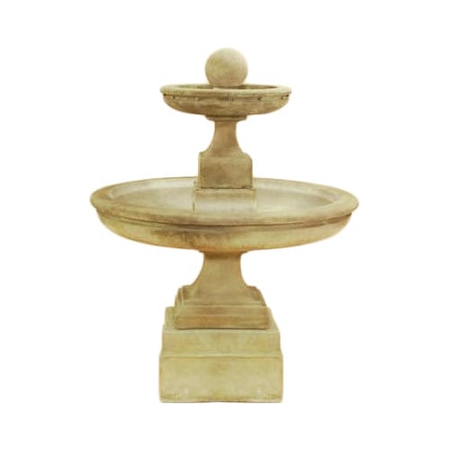 Hampton Short Two Tier Fountain - Outdoor Art Pros