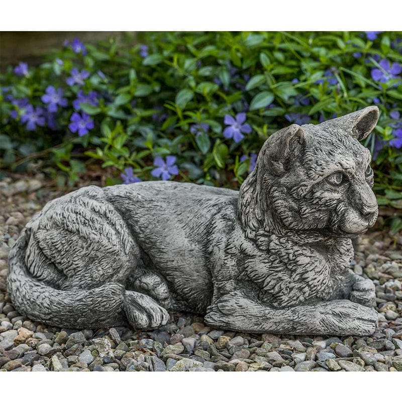 Chester Cast Stone Cat Garden Statue