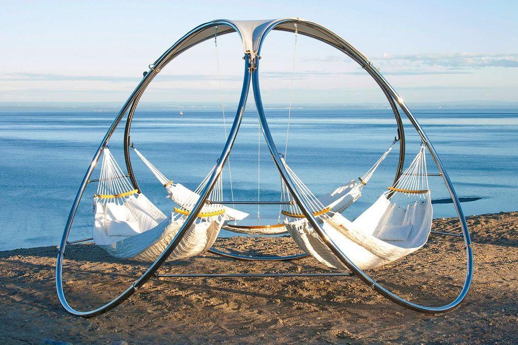 outdoor hammock with stand