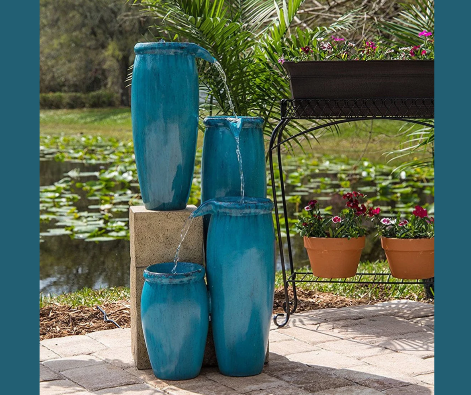Vessel Indoor/Outdoor Floor Urn Fountain