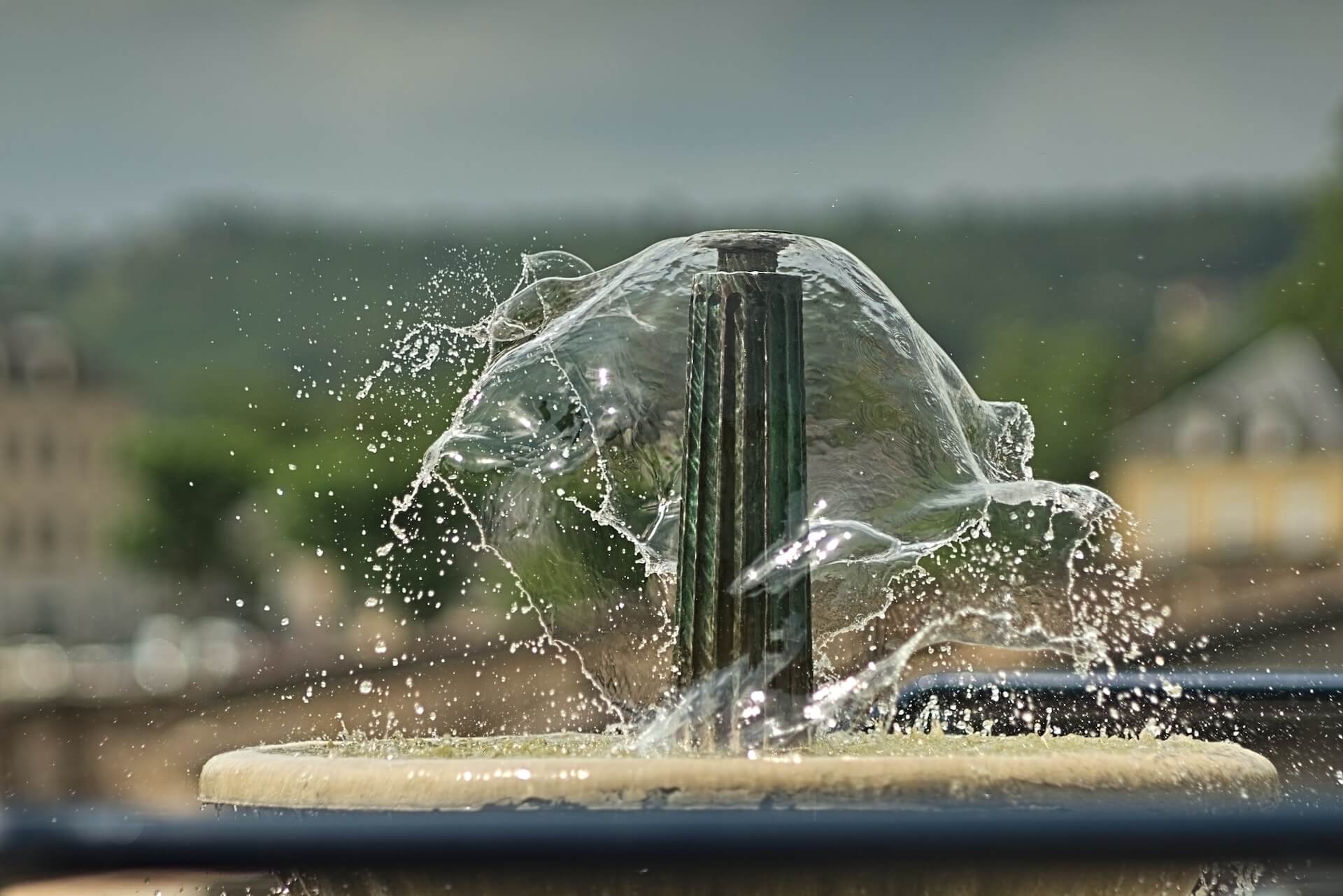 outdoor garden fountain