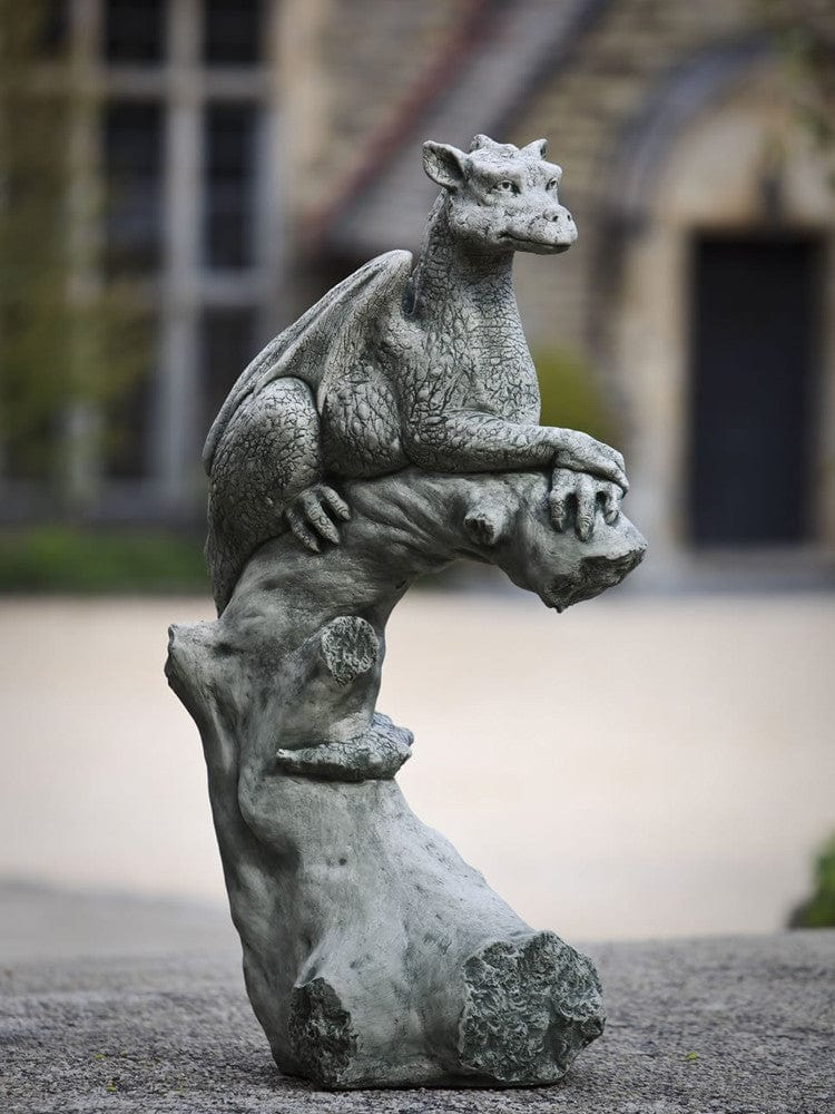 yolande cast stone garden statue