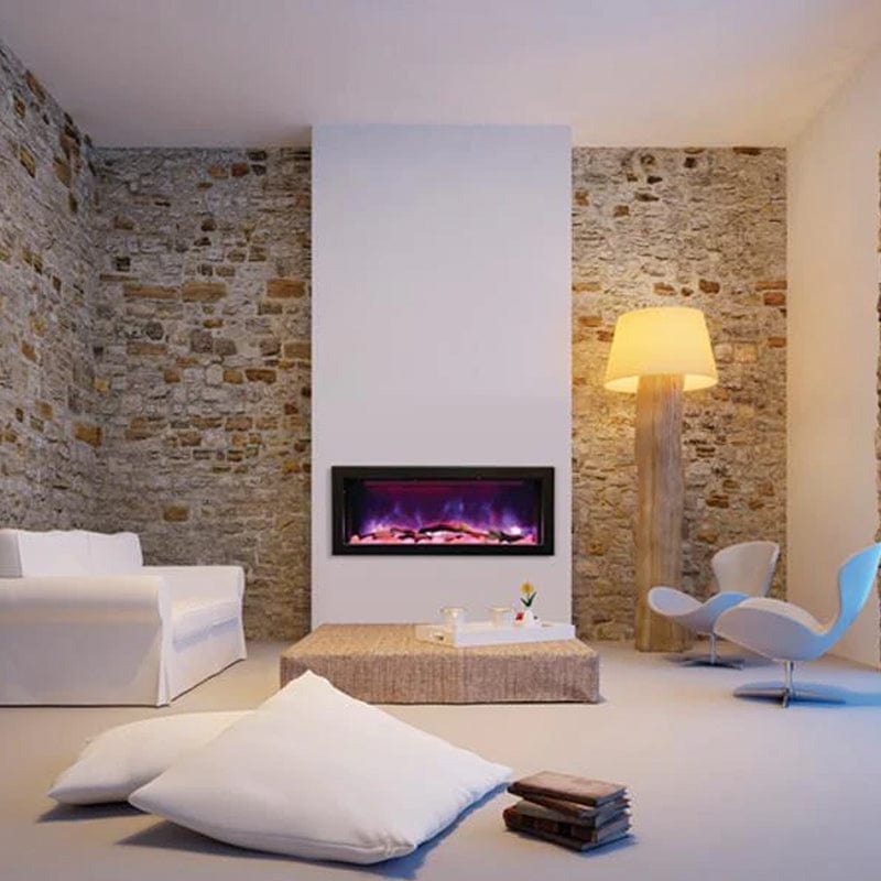 Amantii Panorama 40" Deep Full View Smart Indoor| Outdoor Electric Fireplace