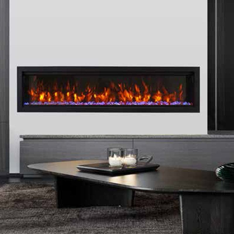 Amantii 74" BESPOKE Symmetry Smart Indoor | Outdoor Electric Fireplace