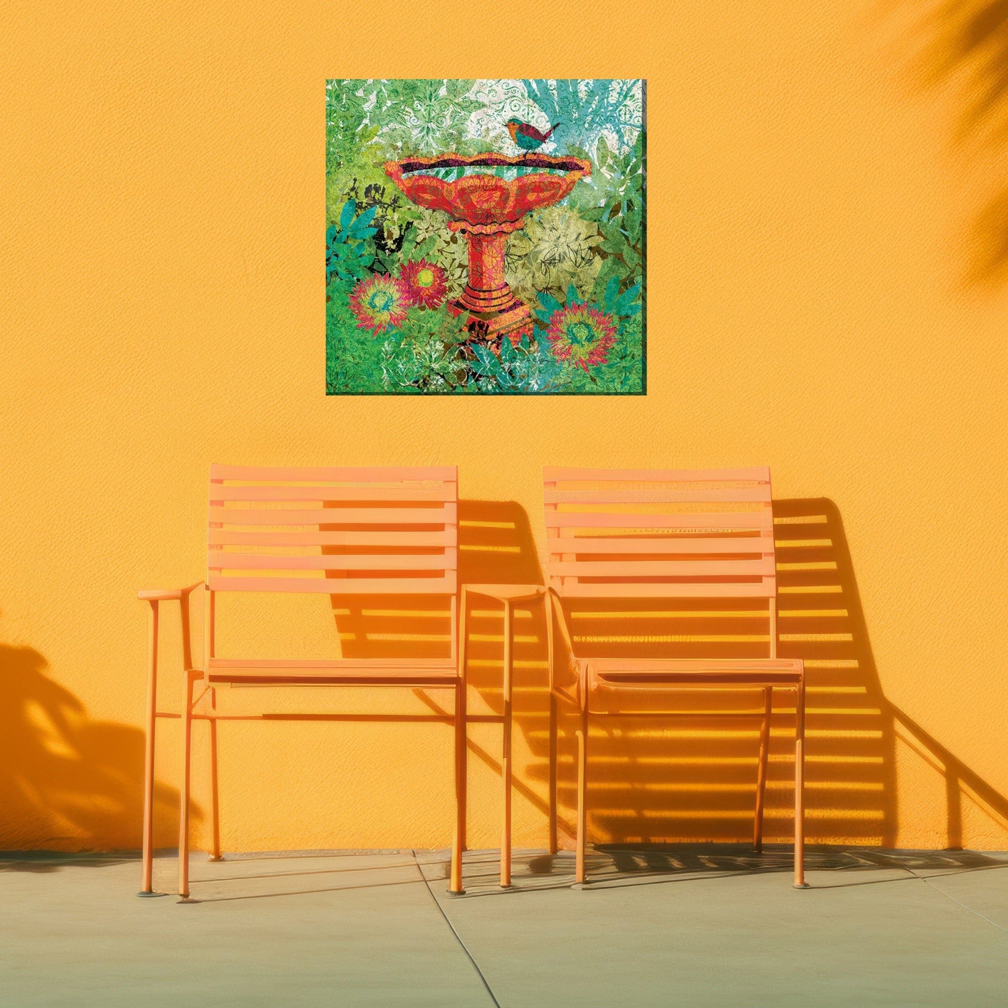 Private Pool Outdoor Canvas Art