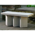 Accordion Modern Stone Bench