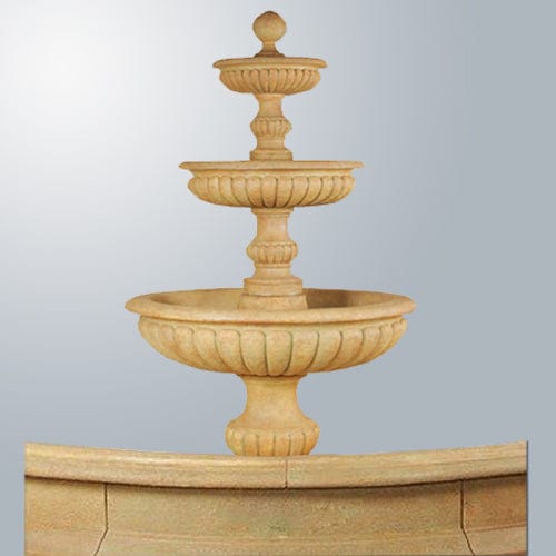 Acqua Sparta Three Tier Outdoor Water Fountain for Pond