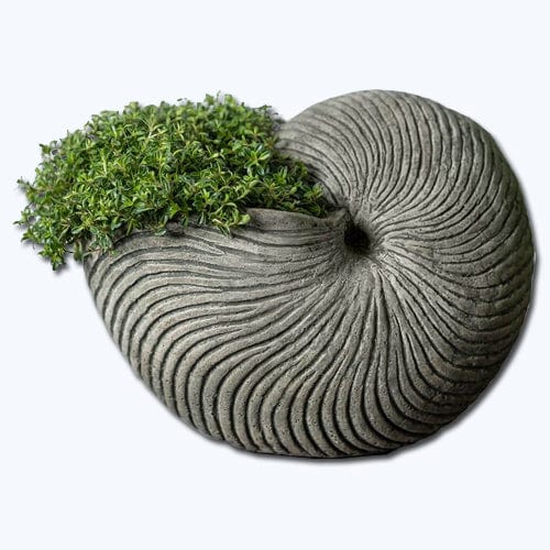 Ammonite Cast Stone Planter