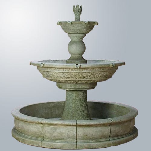 Antiquarium Two Tier Pond Outdoor Fountain