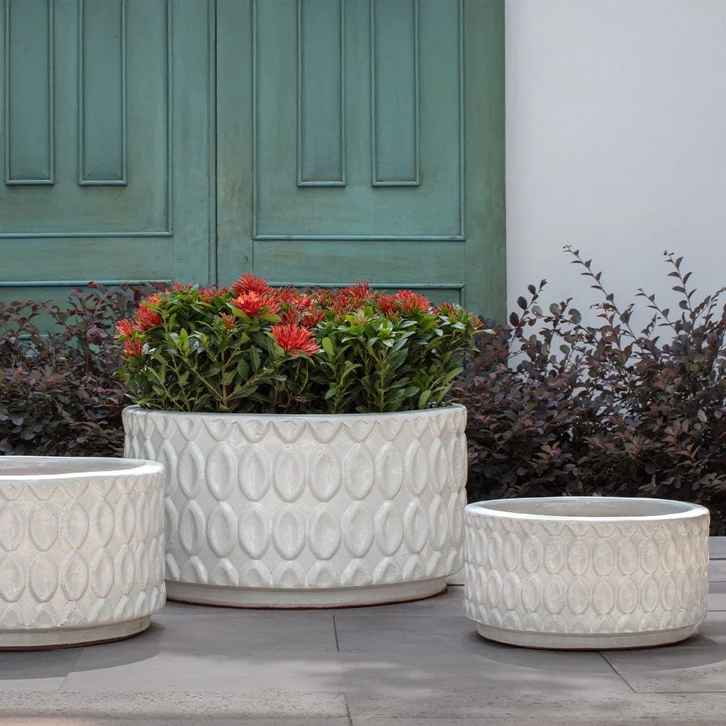 Oriel Planter Low Nested Set of 3 | Glazed Collection
