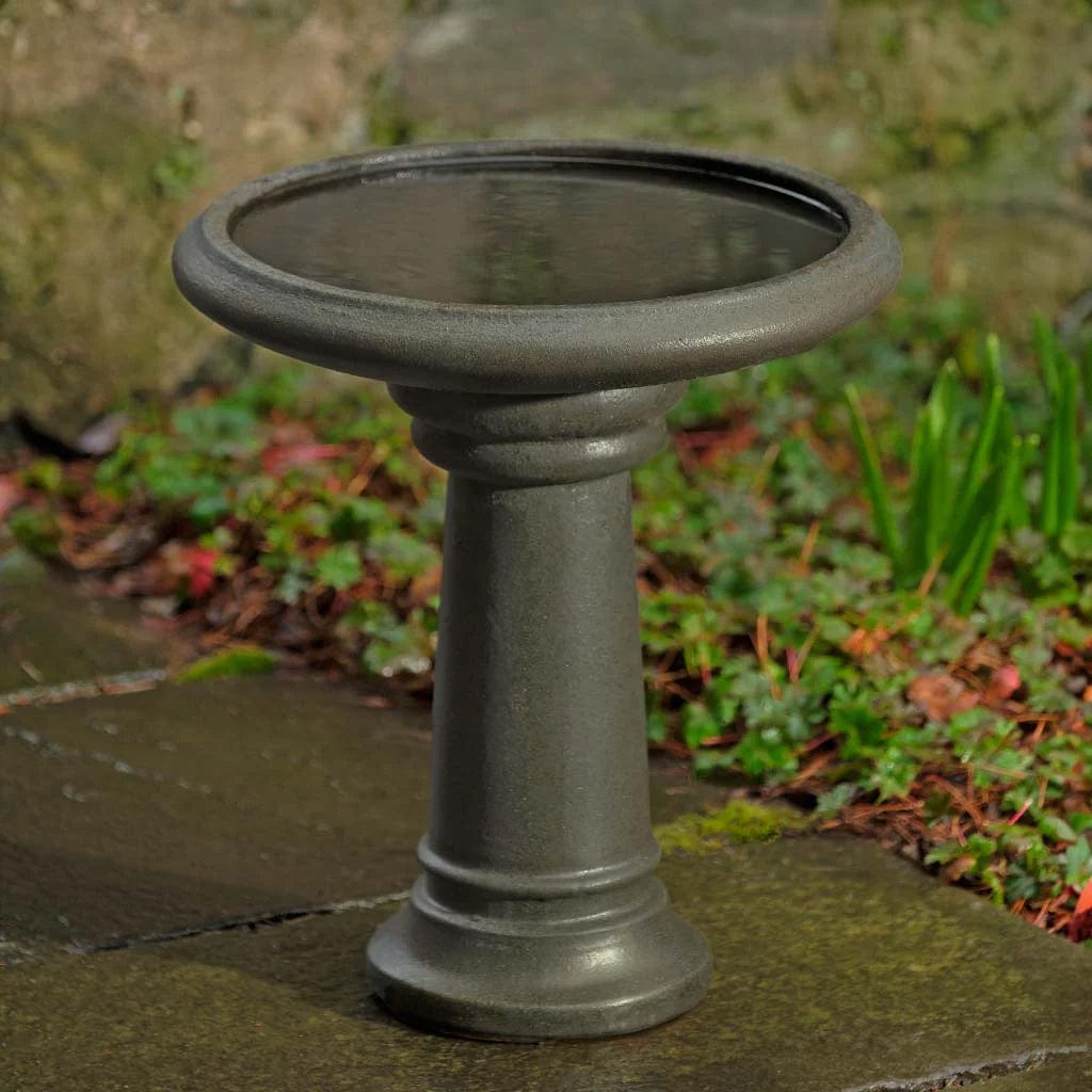 Terrace Birdbath Set of 2 | Glazed Collection