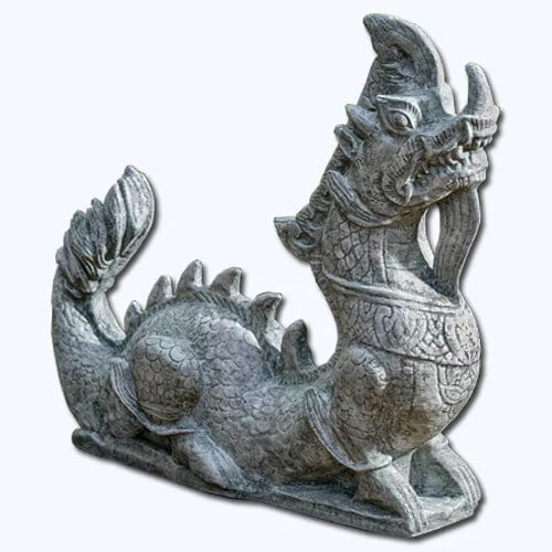Azure Dragon Statue